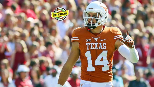 Moving out of brother's shadow: Guided to Texas by big brother Dakota, Dylan Haines is creating his own legacy